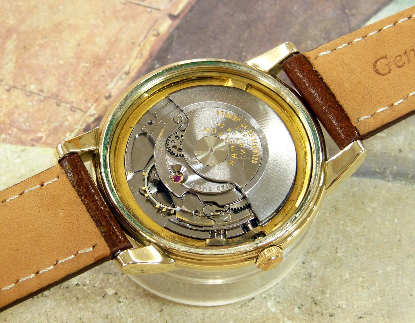 1950’s Vintage HAMILTON Automatic, Stunning CHAMPAGNE Dial, Serviced / Warranty