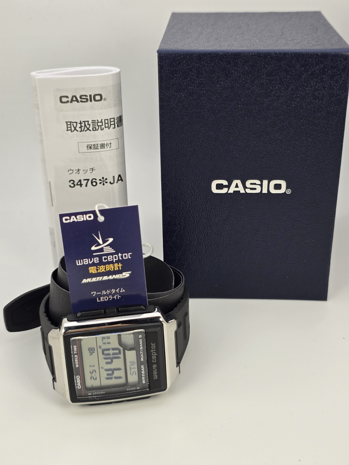 Casio Wave Ceptor WV-59R-1AJF Multi Band 5 Japanese Domestic Market