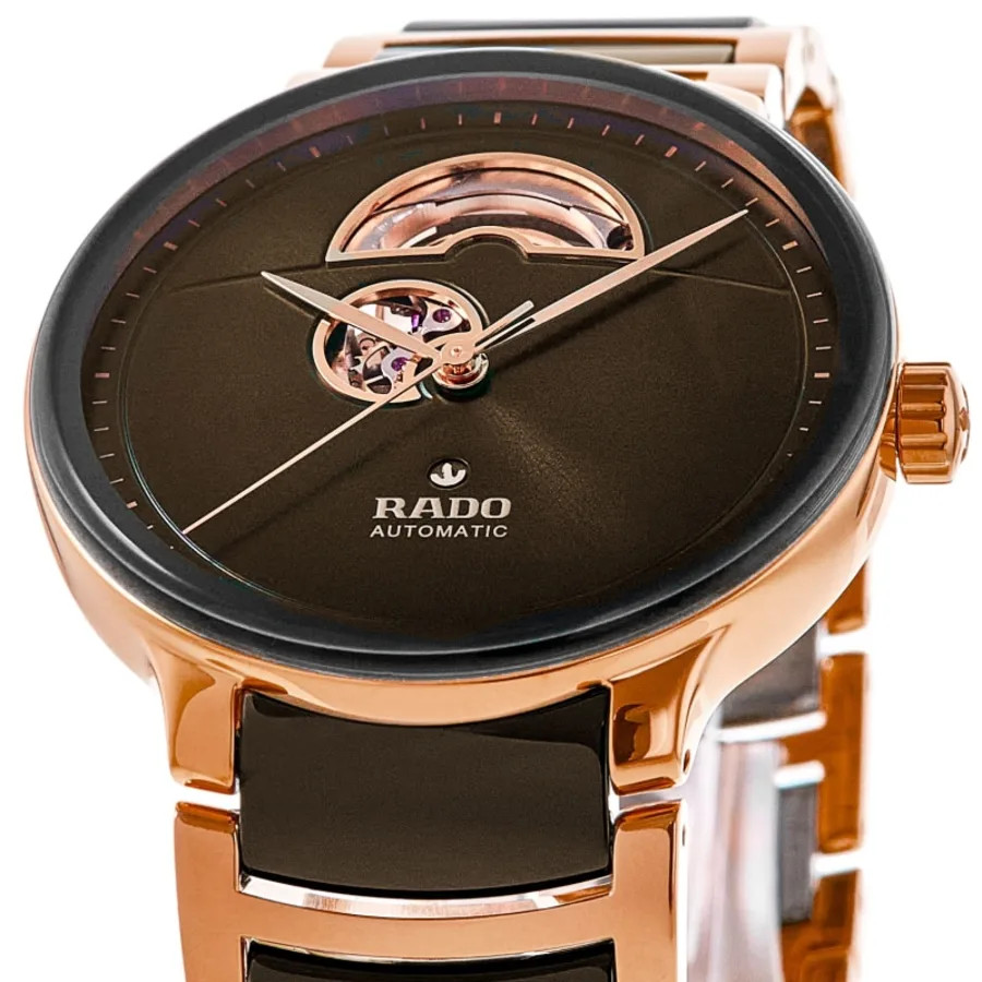 New Rado Centrix Automatic Open Heart Brown Dial Men’s Watch R30013302