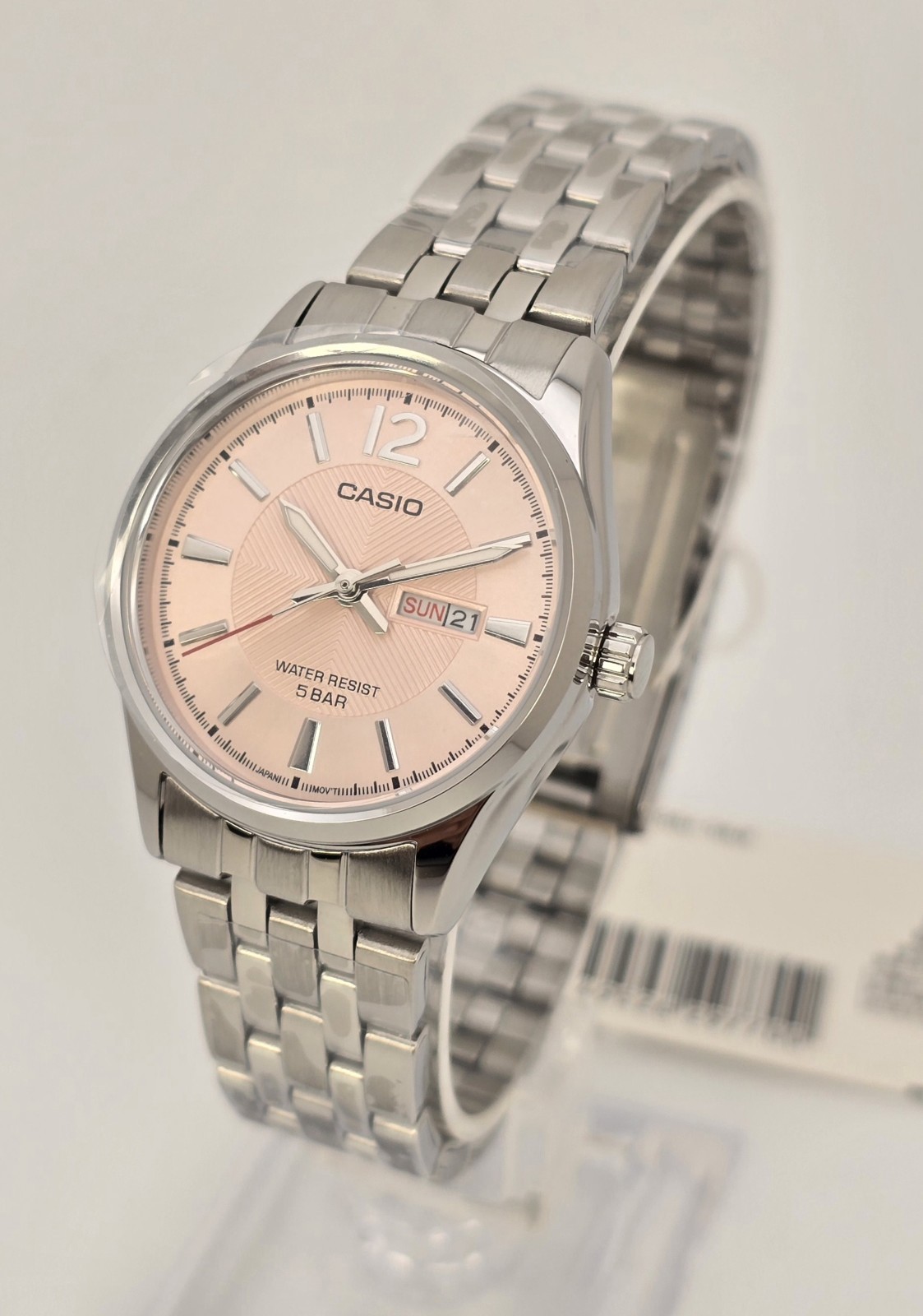 Casio Women’s Watch LTP-1335D-5A LTP-1335DJ-5AJF Pink Dial Bracelet