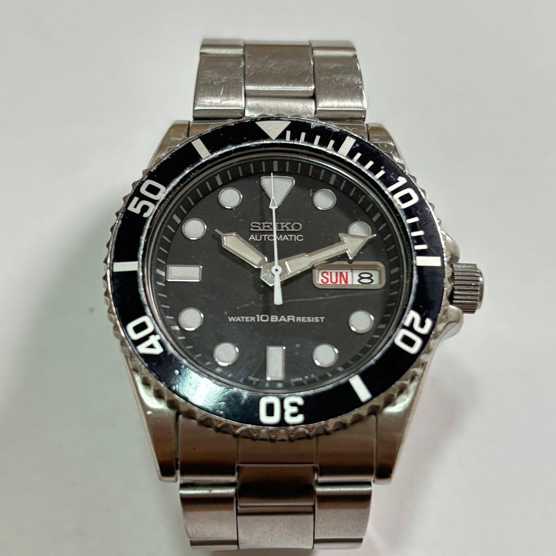 SEIKO Diver 7S26 0040 Men s Watch Black Dial from Japan