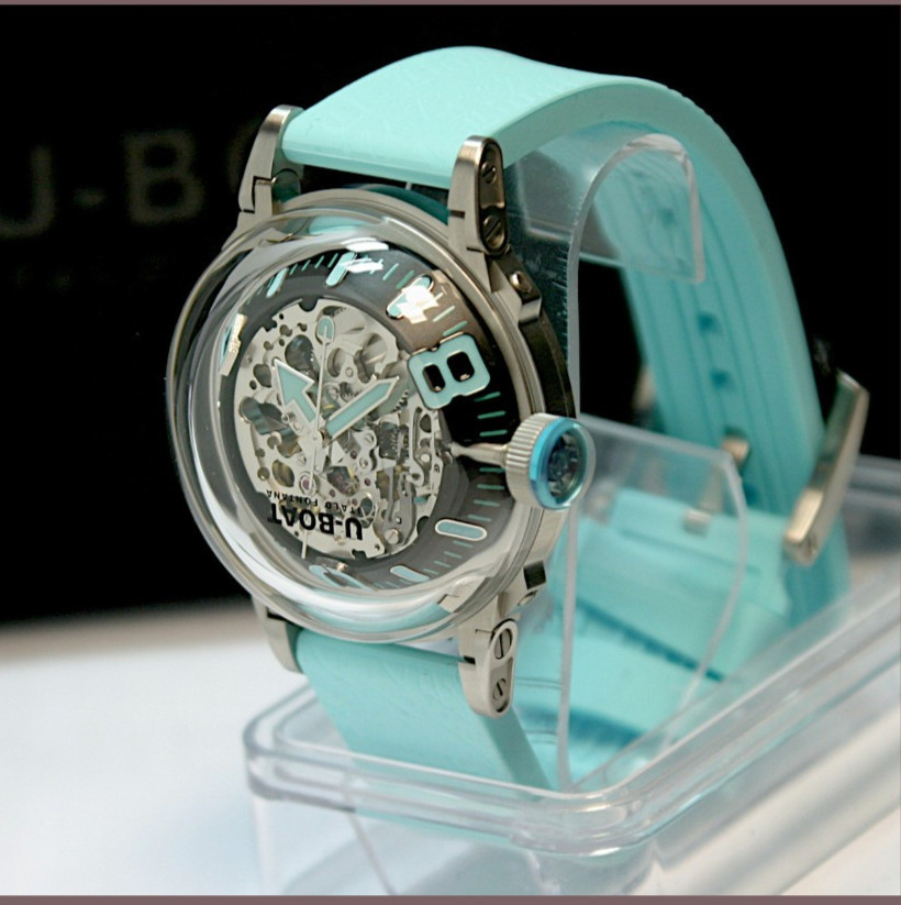 U-Boat U-65 Automatic Ref.: 3345 44mm 5ATM light blue unworn