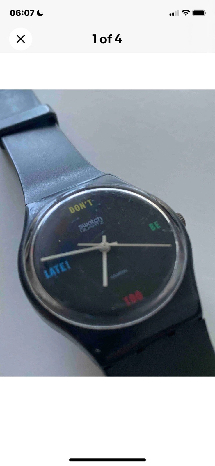 )VintageSwatch Don’t Be Too Late