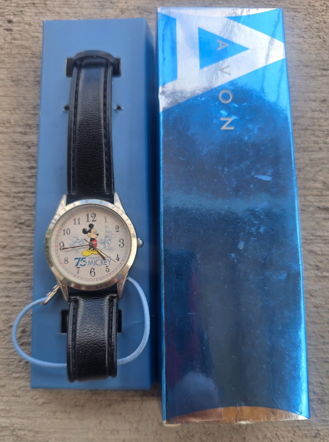 Vintage AVON Disney 75 Years Mickey Mouse Watch NEVER WORN