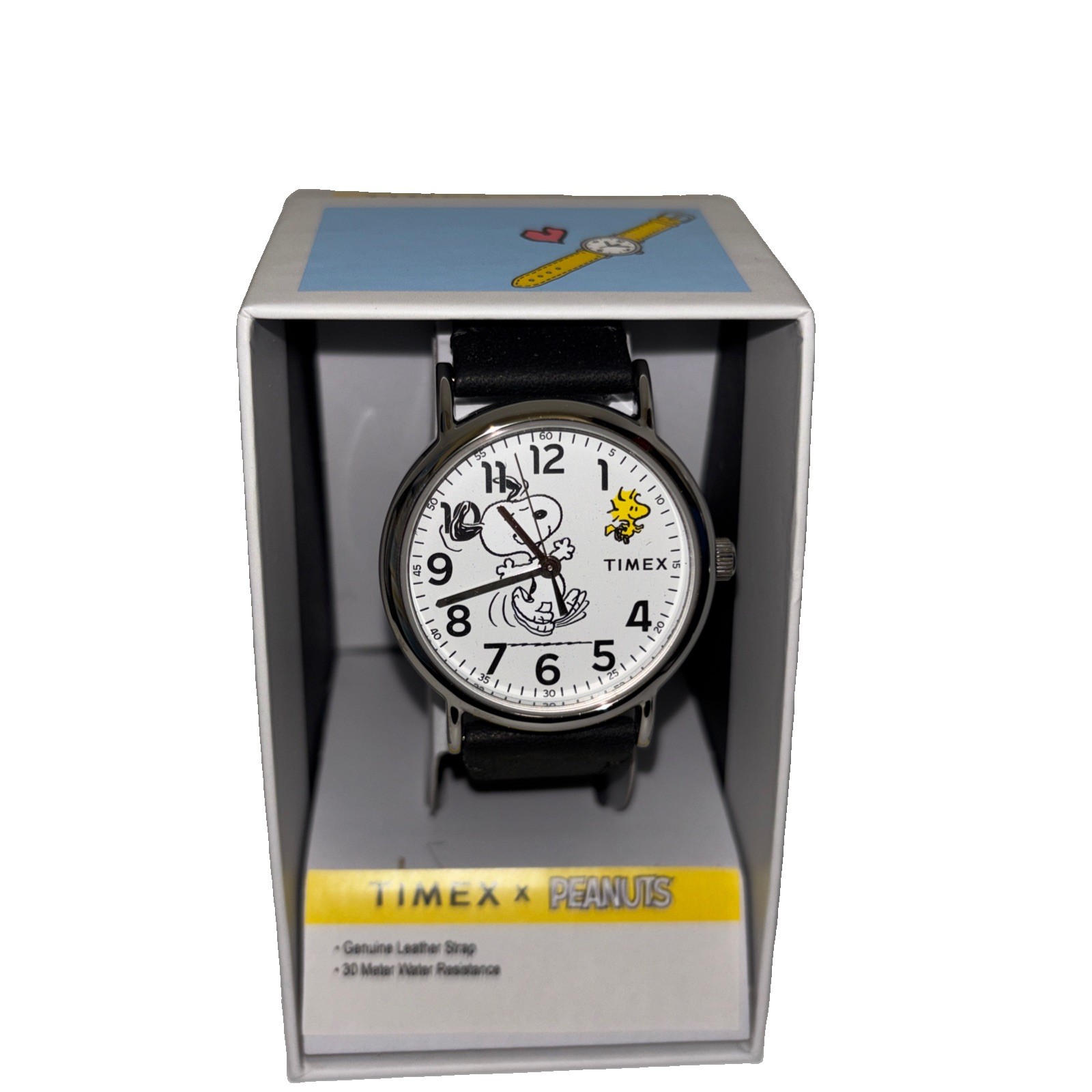 Timex TW2Y31000 Unisex Peanuts Timex Weekender Snoopy Dancing Watch NO BOX