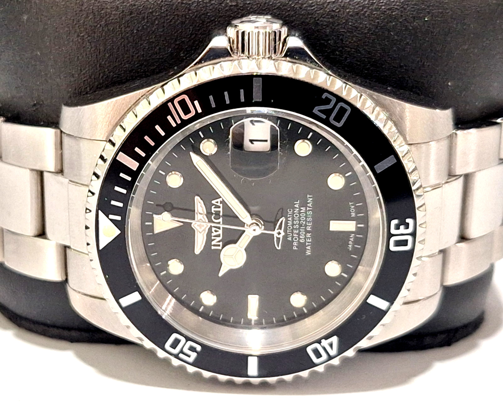 Invicta Pro Diver 40mm Explore Sub GMT Black Dial Date Jubilee NH35A Auto CLEAN