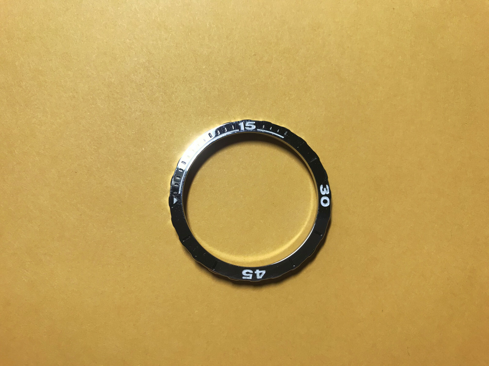 60MIN REDUCED DIAMETER POLISHED LUMED BEZEL VOSTOK AMPHIBIAN KOMANDIRSKIE 38PPG
