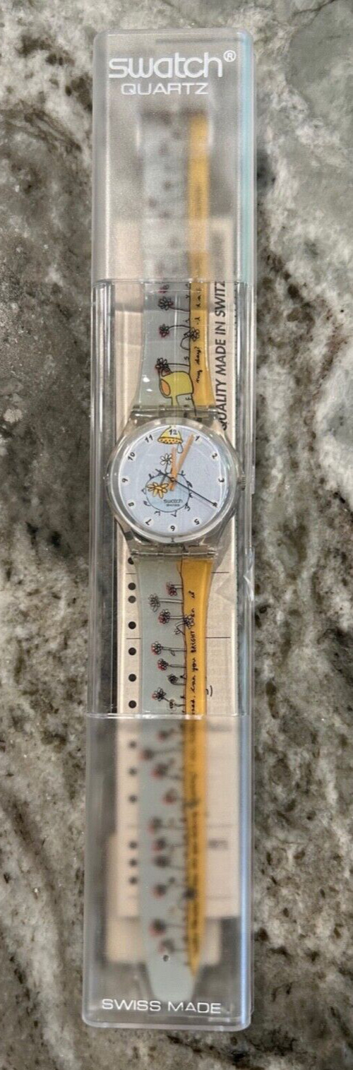 Swatch – Flower Talk – GK312 – 2000 – Gent – Original Box