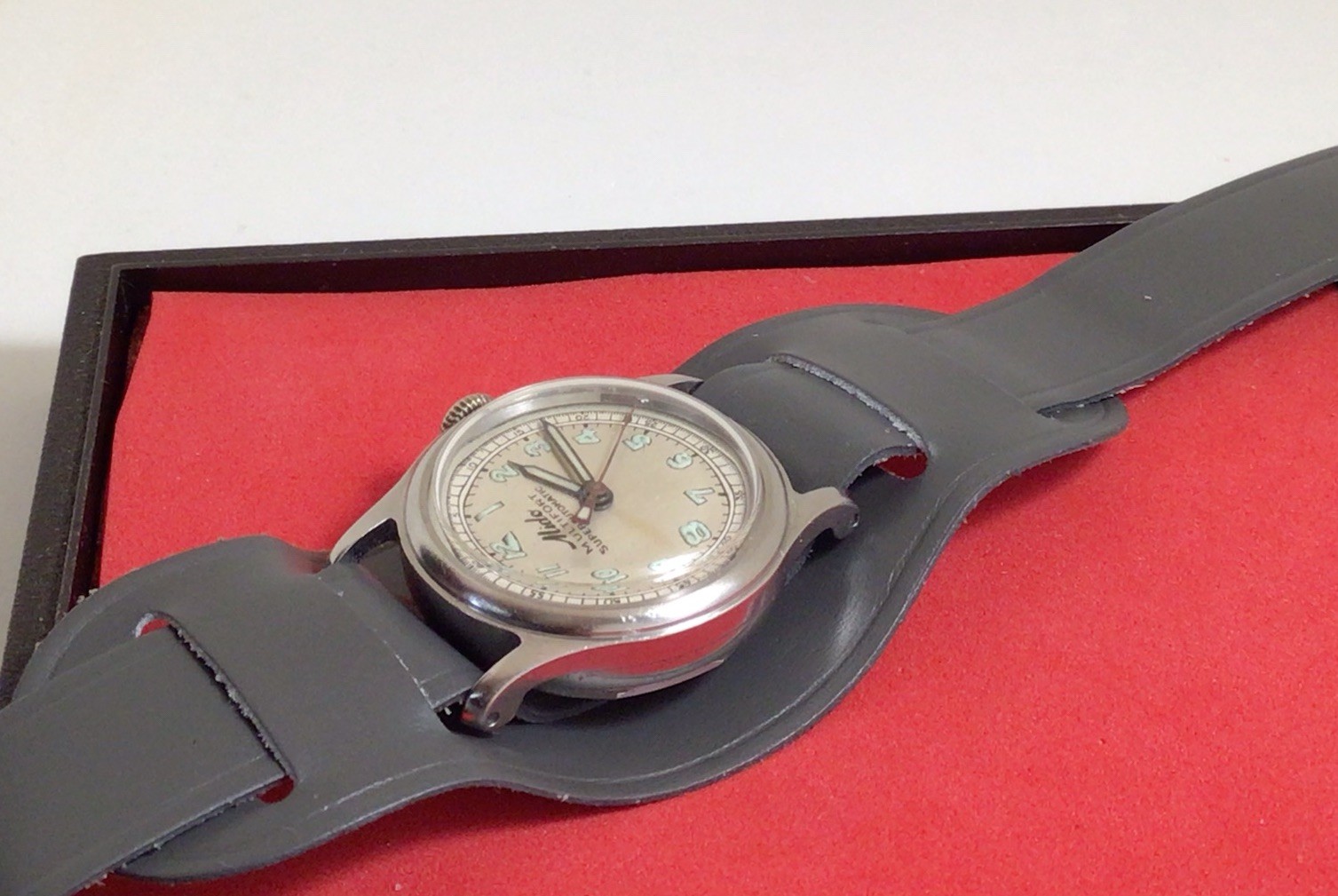 Vintage Mido Multifort Superautomatic Cal.817,17J Bumper,Ref.220,Ca.1940s,Works.