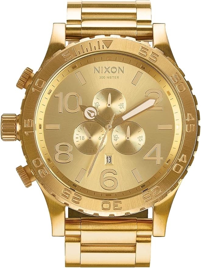 NIXON 51-30 Chrono Gold-Tone Chronograph Men’s Watch A083-502