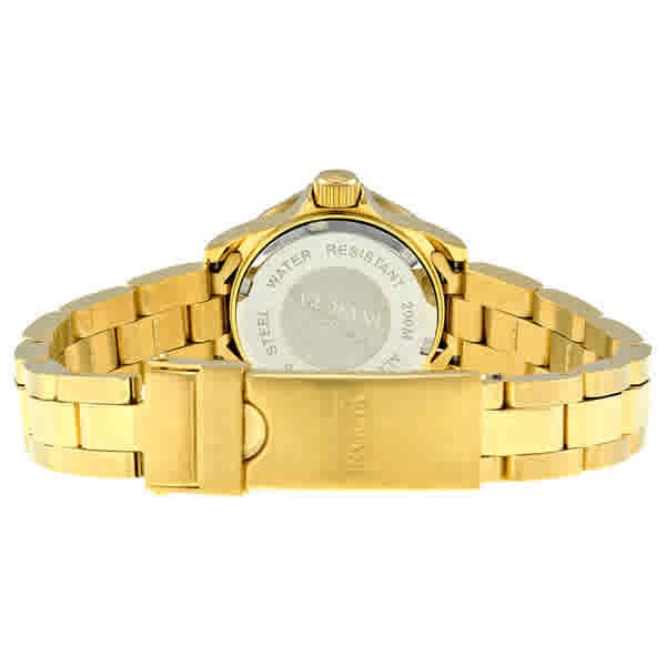 Invicta Pro Diver Gold-plated Black Dial Ladies Watch 8943