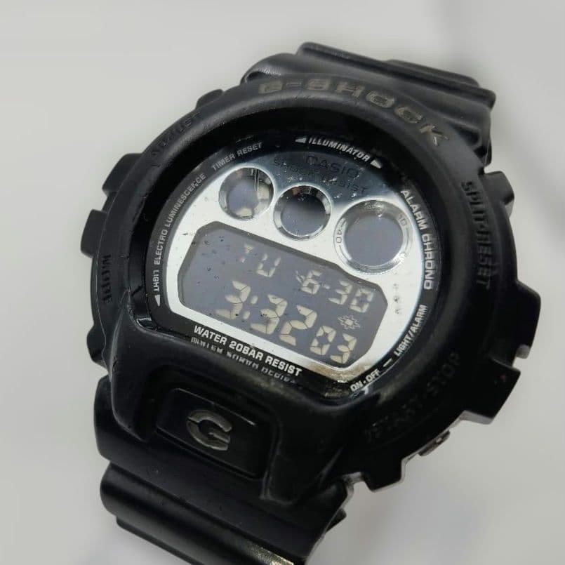Casio G-SHOCK DW-6900NB Black Digital Watch Used
