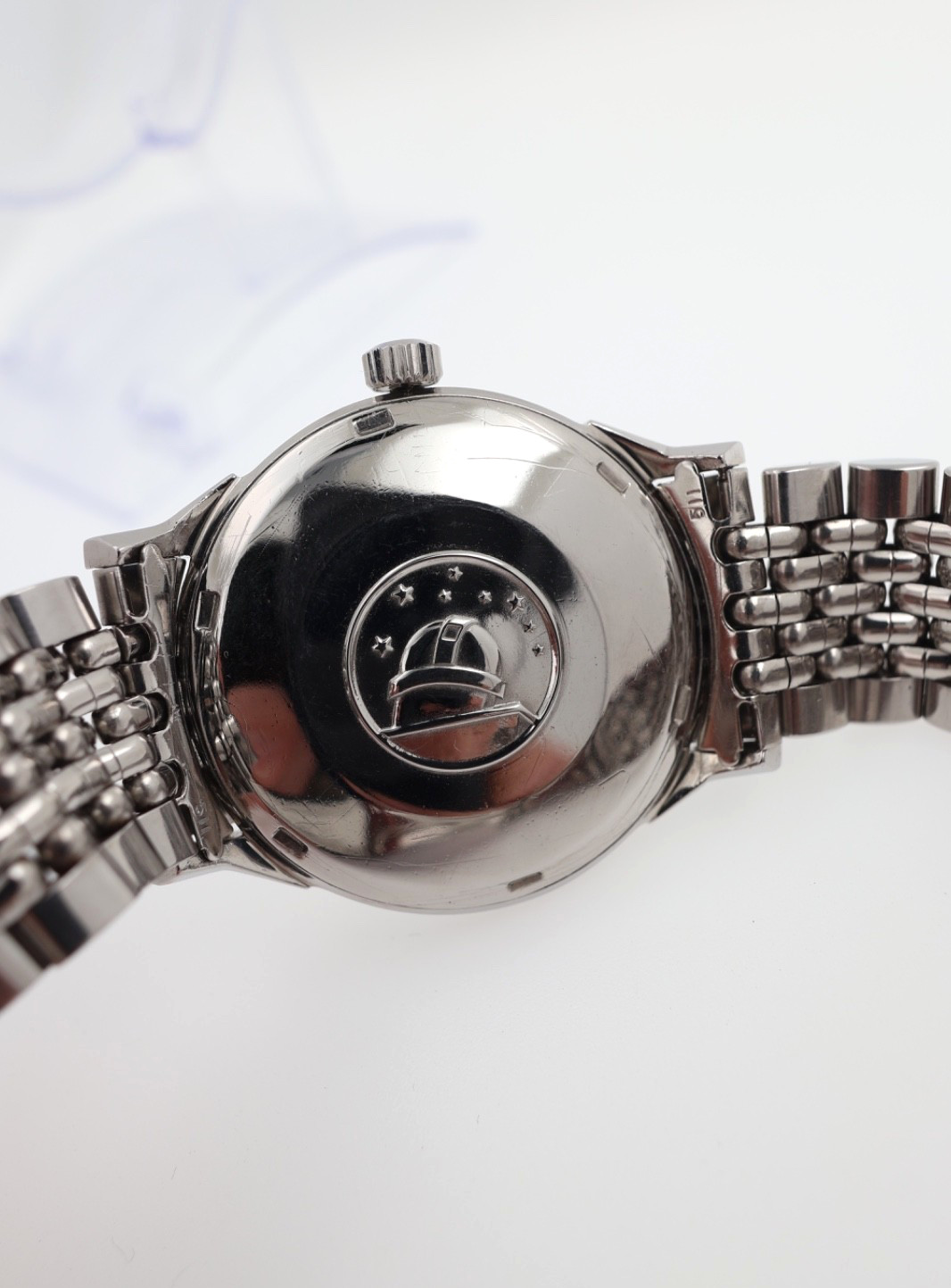 OMEG Pie Pan Constellation Automatic Mens watch 14900 SC-61