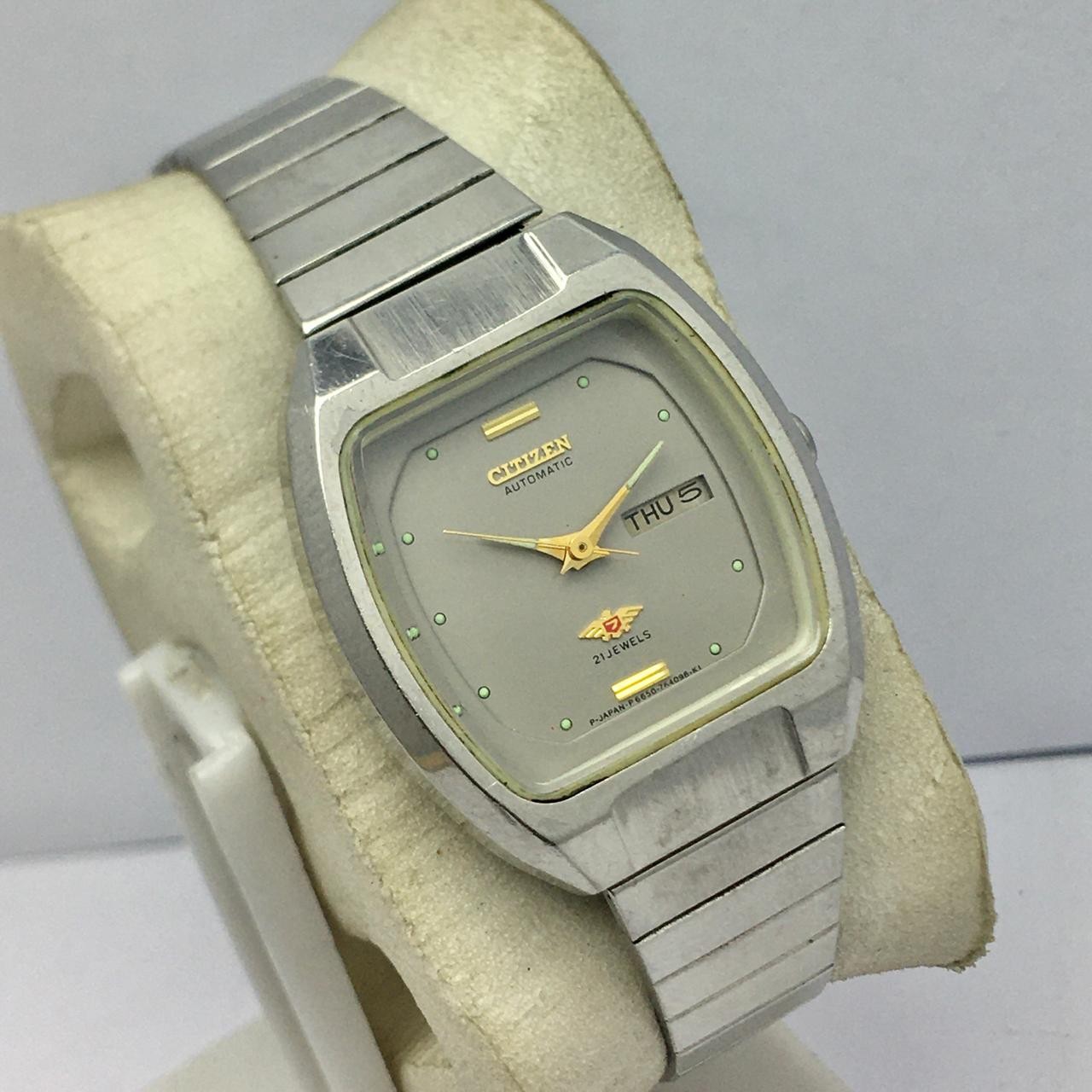 Citizen Eagle 7 Automatic 4-663578 Day/Date Cal.6650A Vintage Women’s Watch KSF7