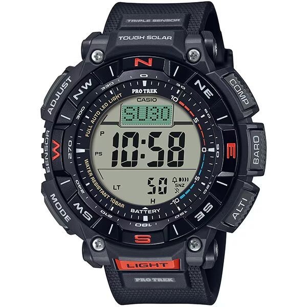 Casio Pro Trek PRG-340-1JF Solar Triple Sensor Biomass Resin 100M Compass Japan