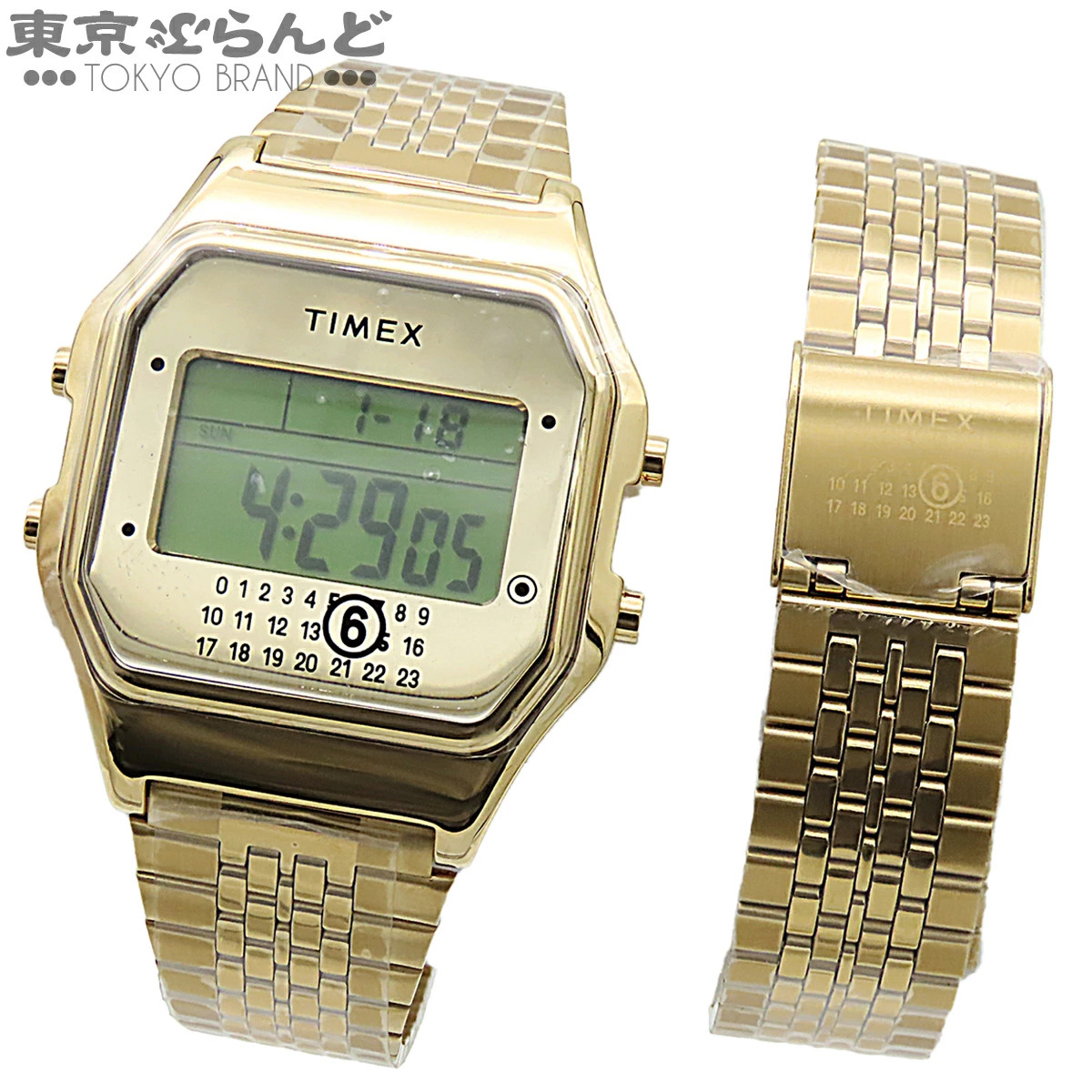 Timex T80 MM6 Maison Margiela Collab Gift Set Watch, 34mm, Used From Japan