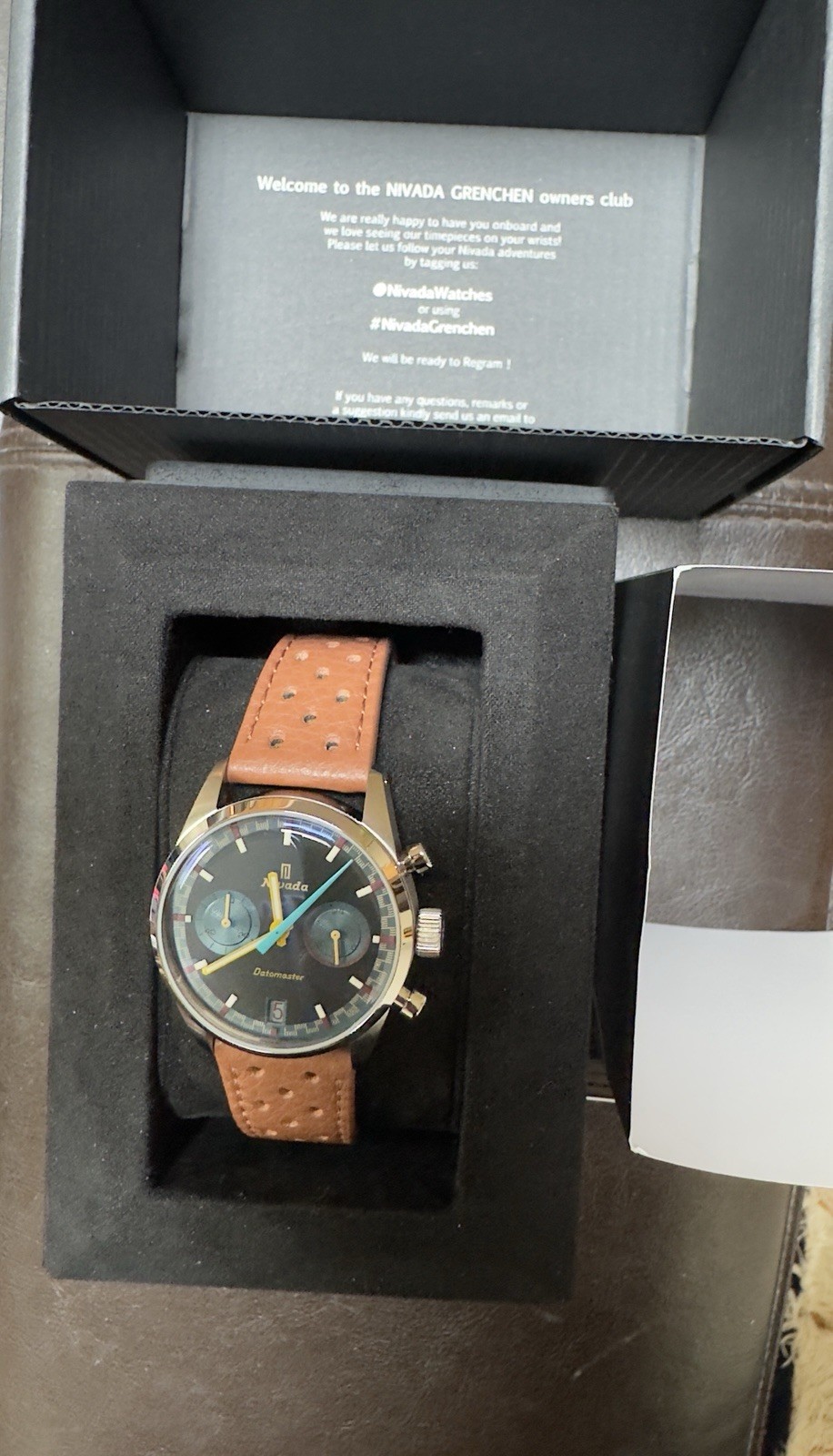 NIVADA GRENCHEN X WORN & WOUND DATOMASTER VK64 36mm Limited Edition