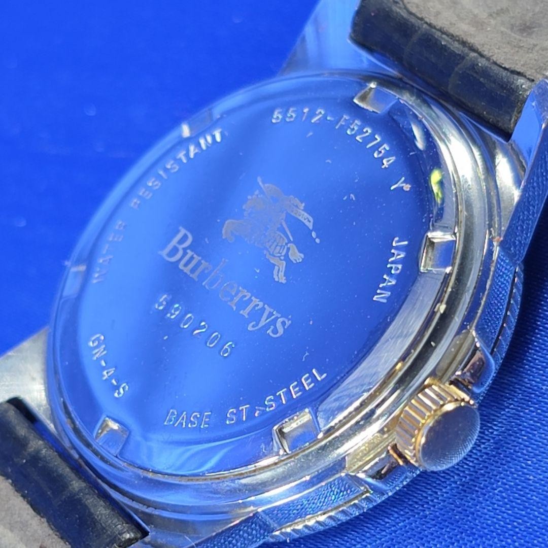 [Battery replaced and function checked] Burberrys Vintage Date