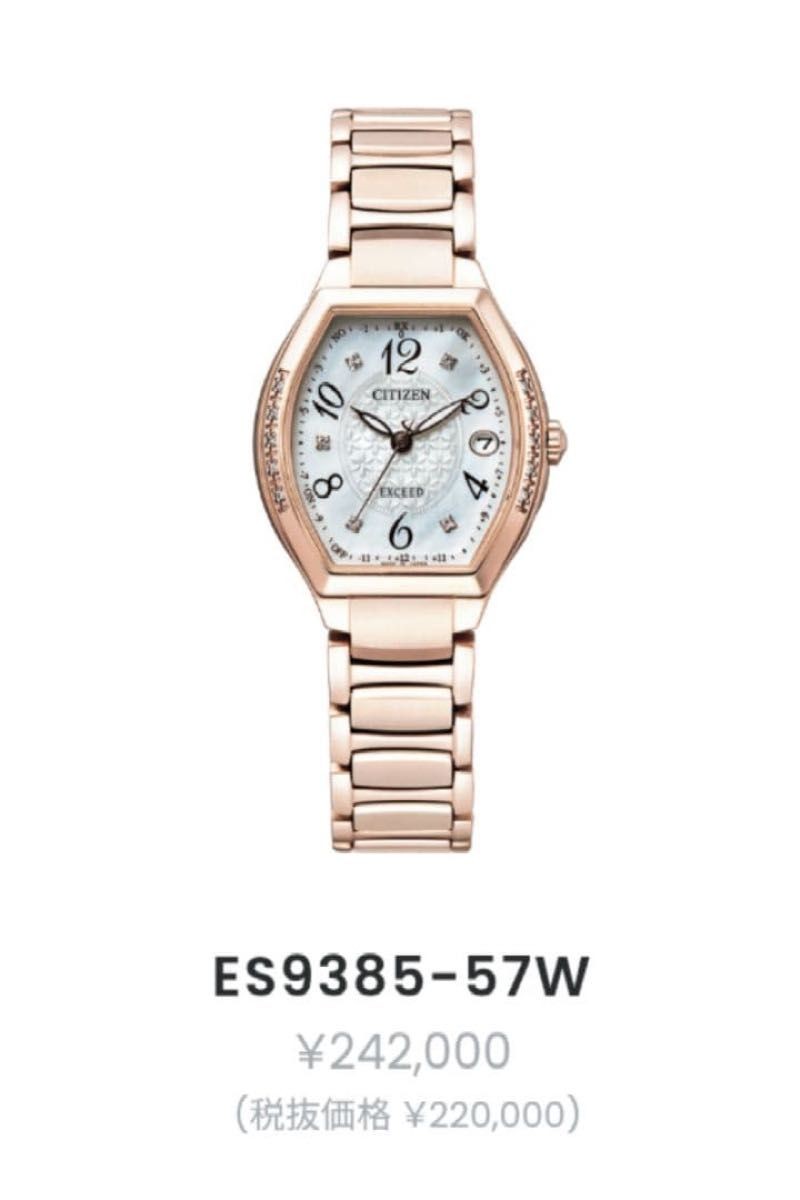 EXCEED radio controlled watch ES9385 57W (CROSSSEE)