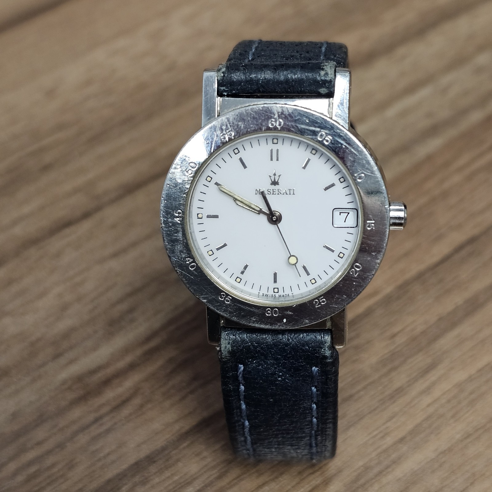 Vintage Maserati 1914 Official Timepiece Ghibli Quartz Watch NEEDS NEW BATTERY