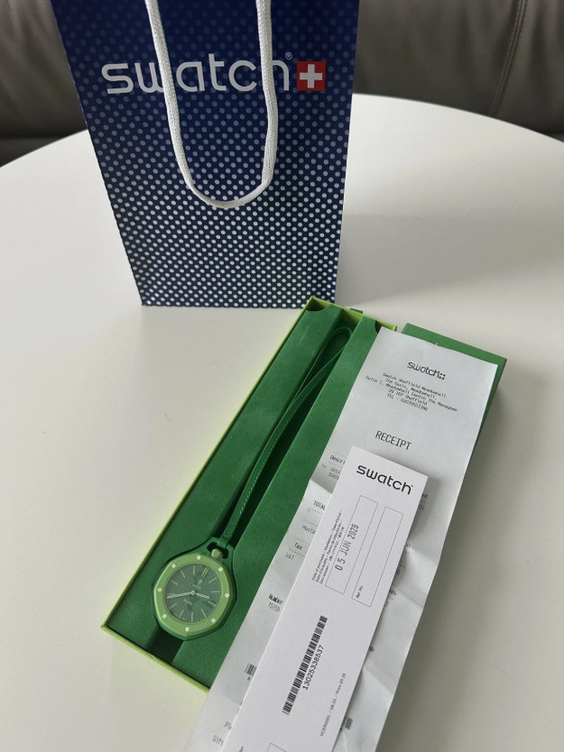 Swatch x Audemars Piguet AP Bioceramic Royal Pop Green Eight ✅100% AUTHENTIC✅