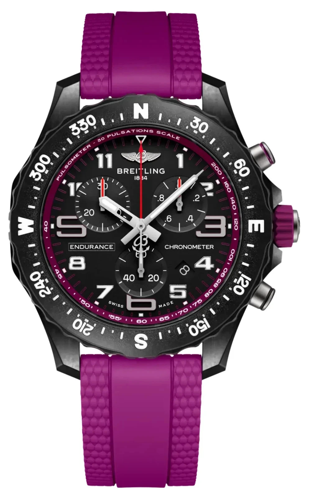 2026 Breitling Endurance Pro Black Dial Polymer 38mm Unisex Watch X83310F61B1S1