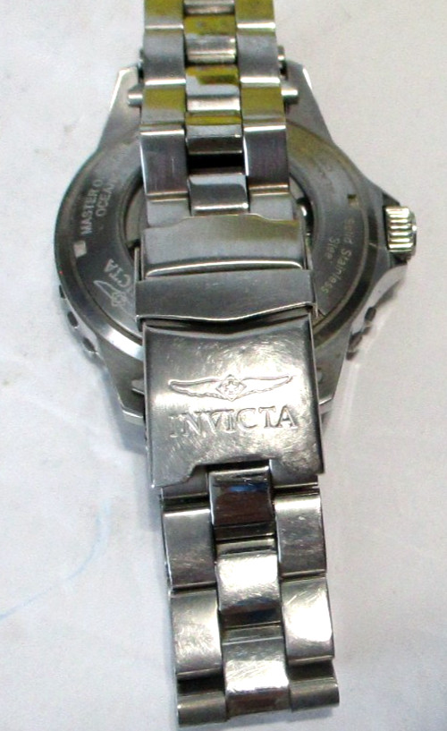 Invitca Watch Pro Diver, 6027, automatic, 200M, Flame-Fusion Crystal