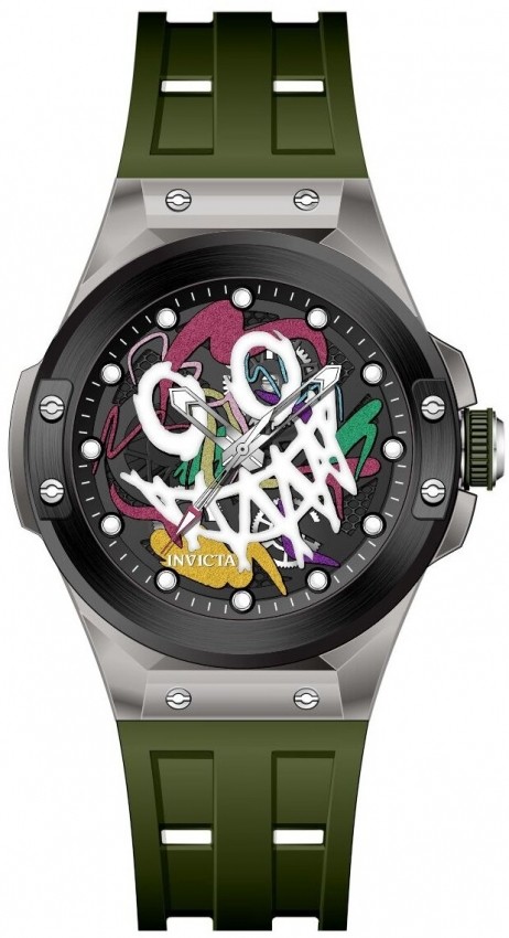 Invicta Sea Base Iridescent and Black Dial Men’s Watch 50006