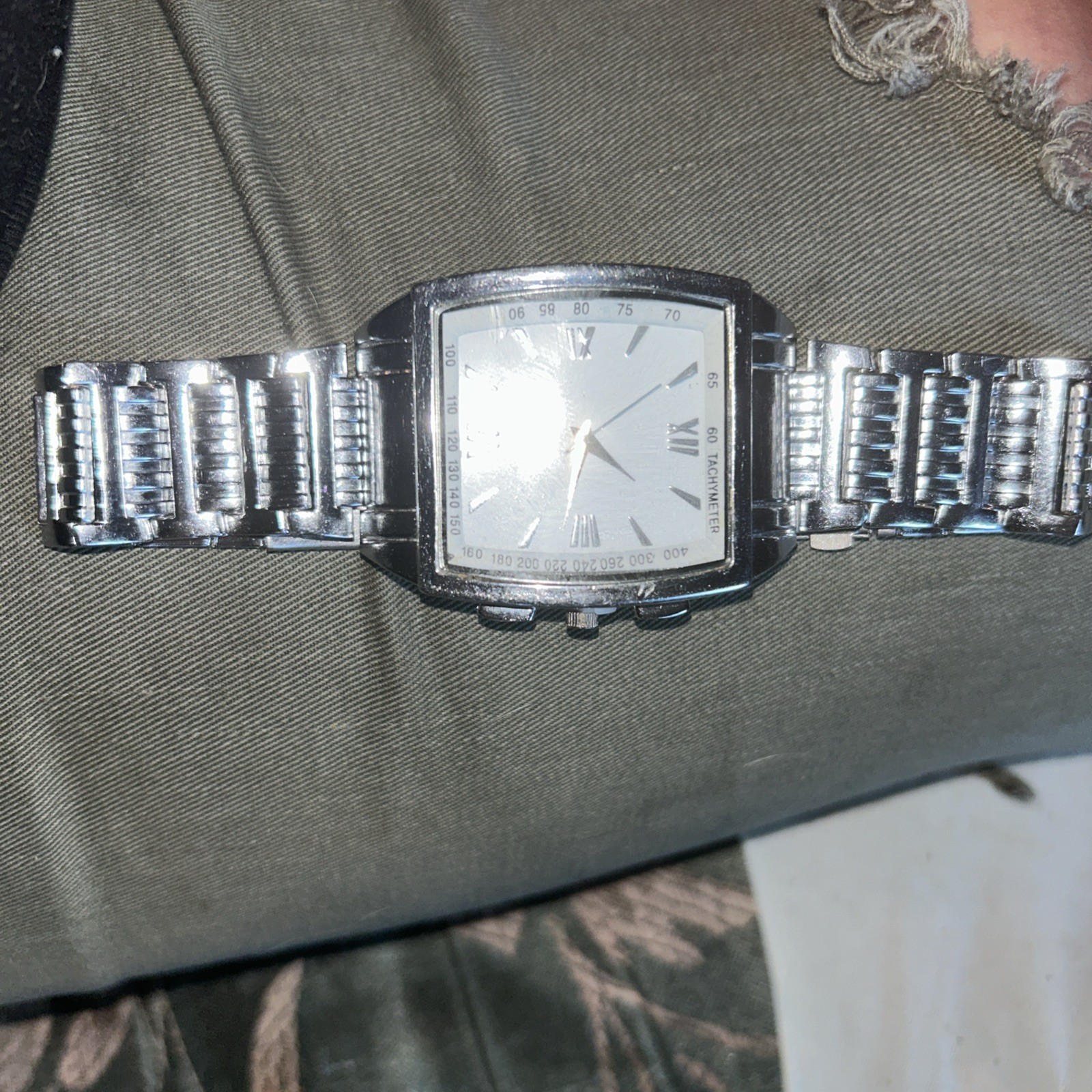 Never Used Men’s Vintage Tachymeter With Original Band