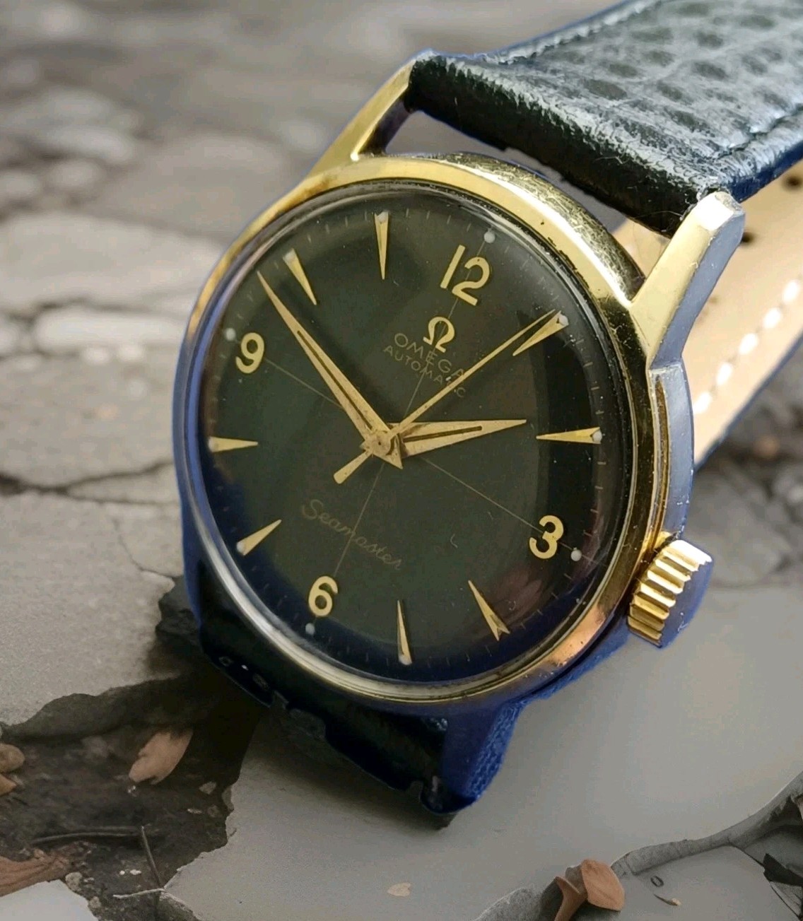 Men’s Mid Size 1956 GF Omega Seamaster Automatic Watch(Cal.491)
