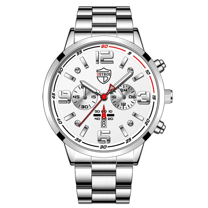 2023 Luxury Men’s Quartz Business Watch with Luminous Features
