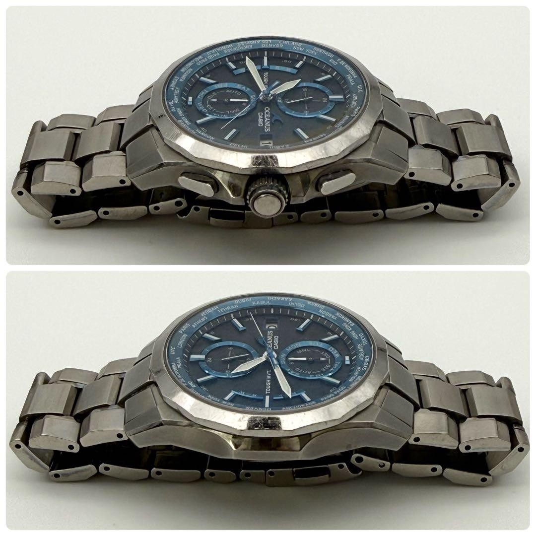 Casio Oceanus Manta OCW-S2000 Titanium Men’s Watch Black Japan 066722