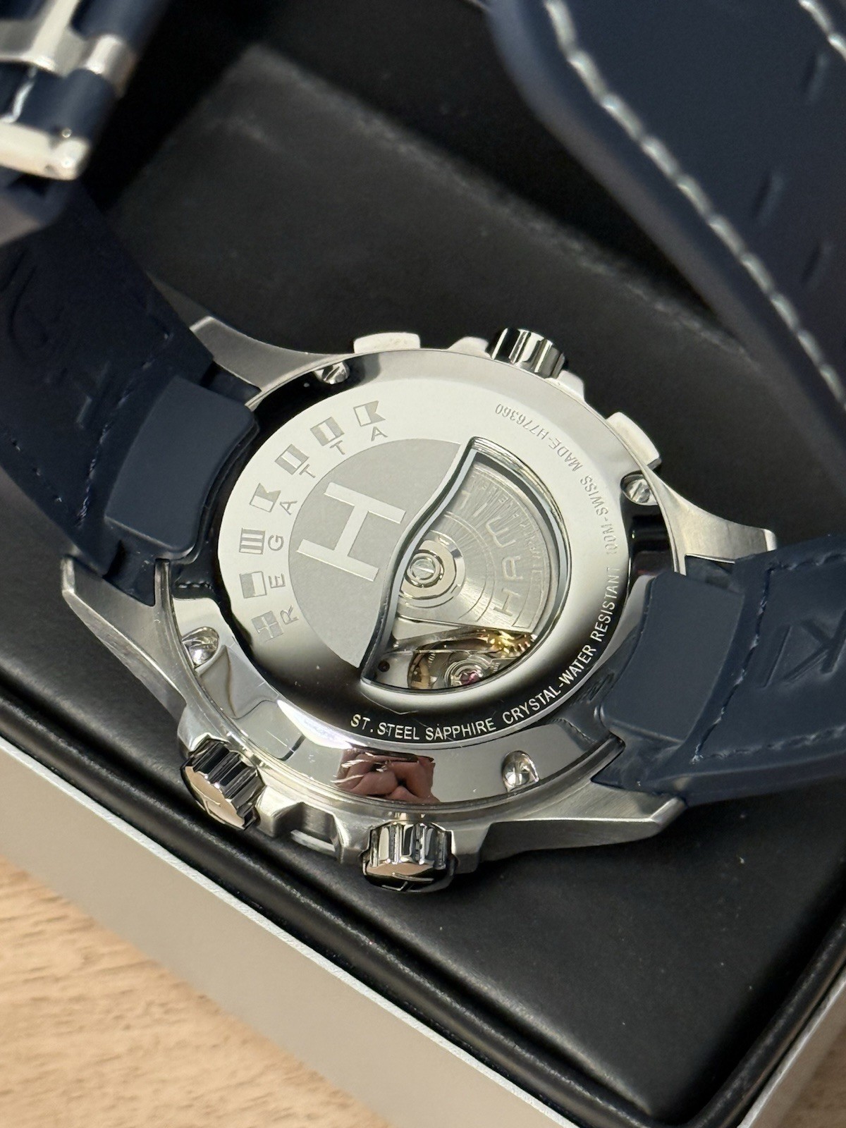 Hamilton Khaki Navy Regatta Automatic Chronograph (ref. H77636343) Men’s Watch