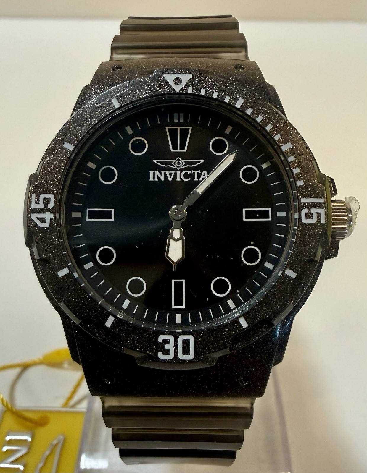 Invicta Celestial Cloud Women Watch 35mm Transparent Poly Strap 12mm Thick 49208
