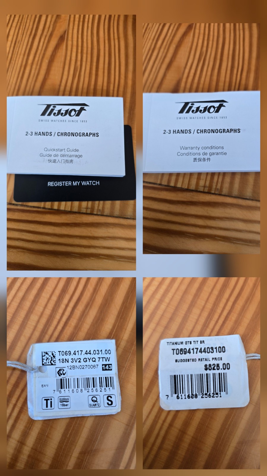 Tissot Titanium Chronograph