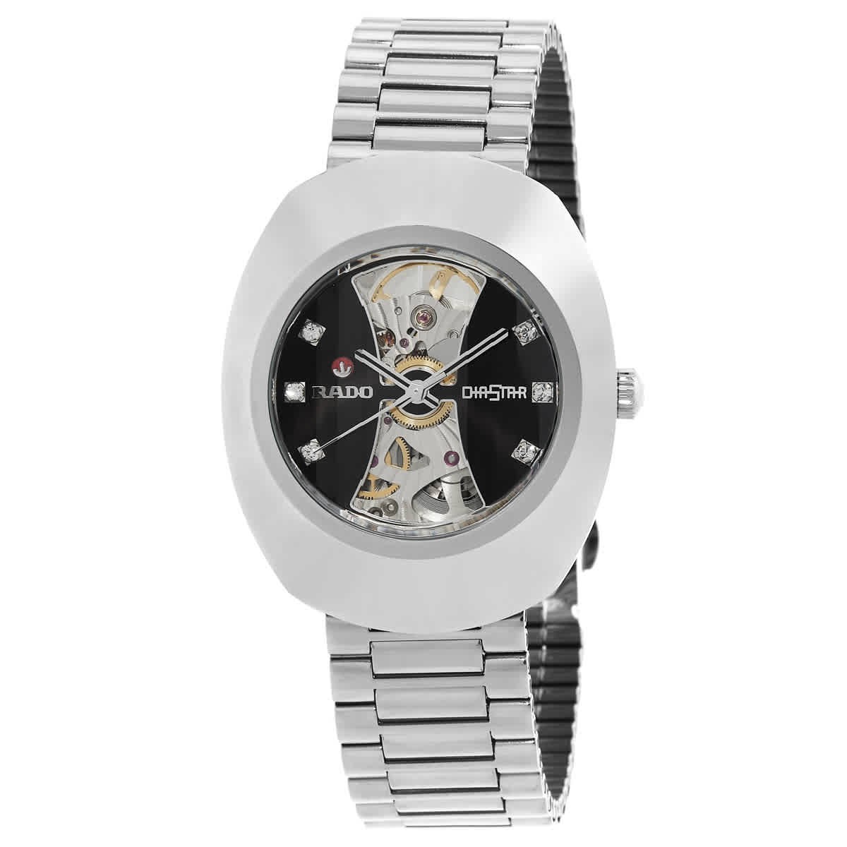 Rado DiaStar Original Automatic Black Dial Unisex Watch R12063103