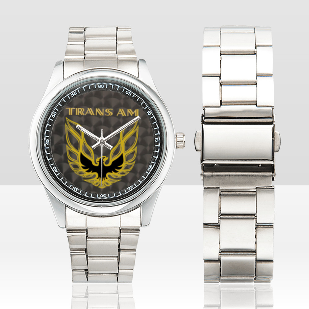 Custom Made Tan Logo WS6 Firebird Trans Am Black Watch Classic Muscle Car Gift