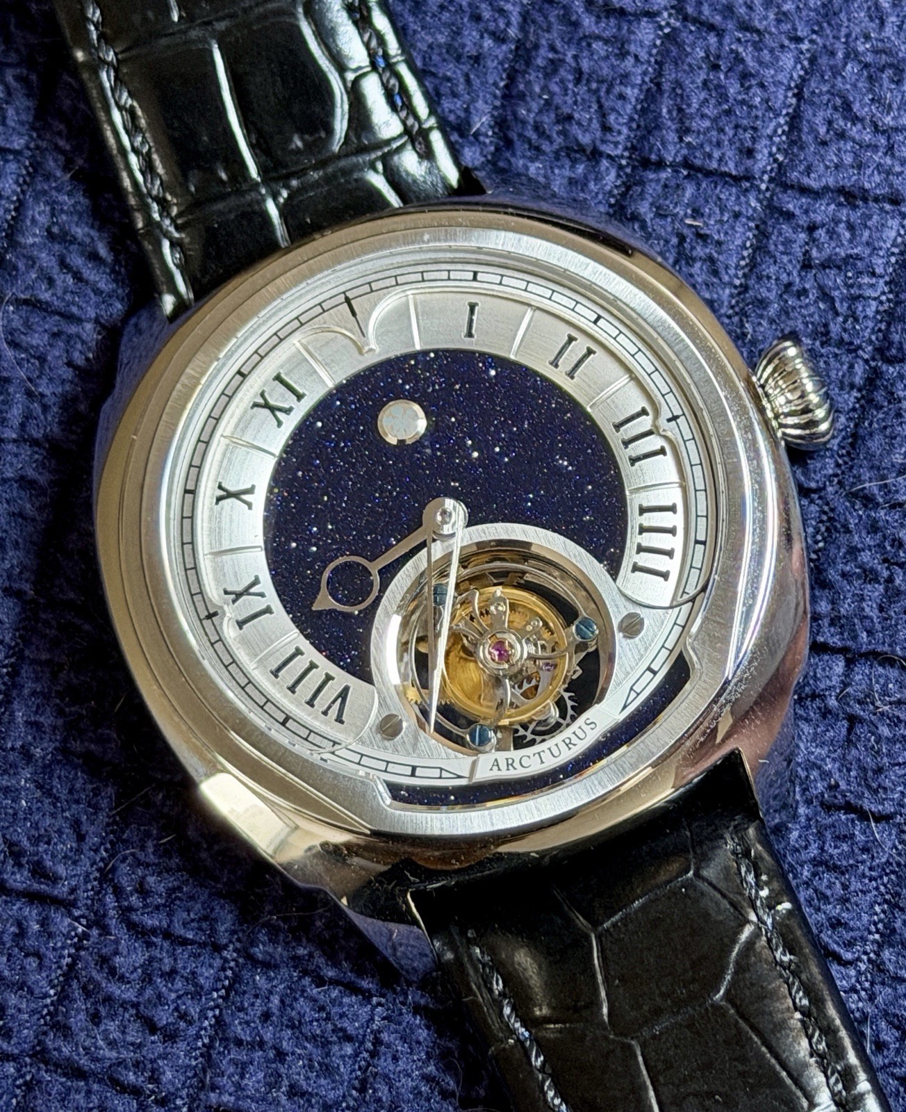 Arcturus Lion City 2 Vanda Tourbillon Aventurine Watch