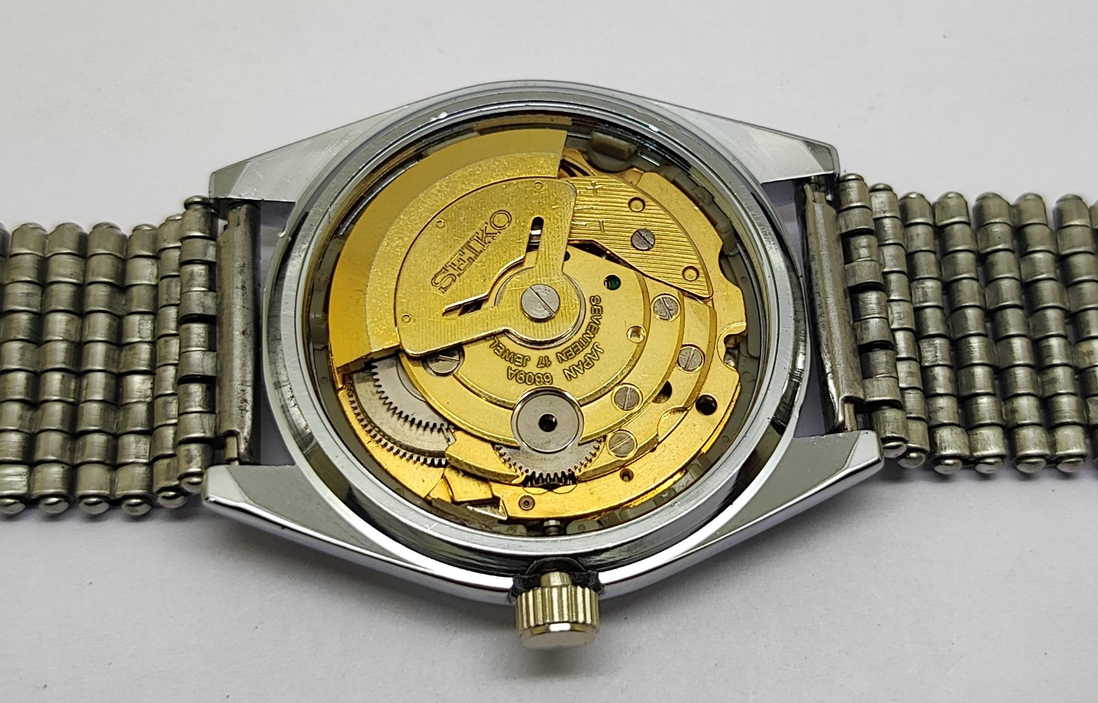 Refurbished Automatic Men’s Watch Day Date | Classic Vintage Style | Steel Strap