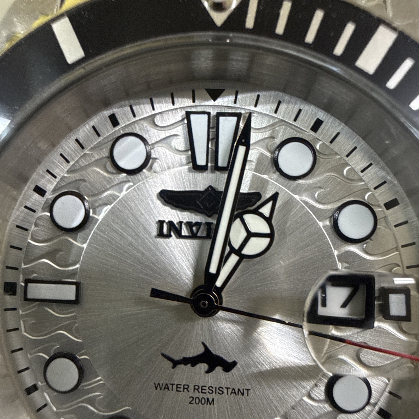 Invicta Pro Diver Isobar Men’s Watch 42mm Steel Silver Dial Red/Black 50830
