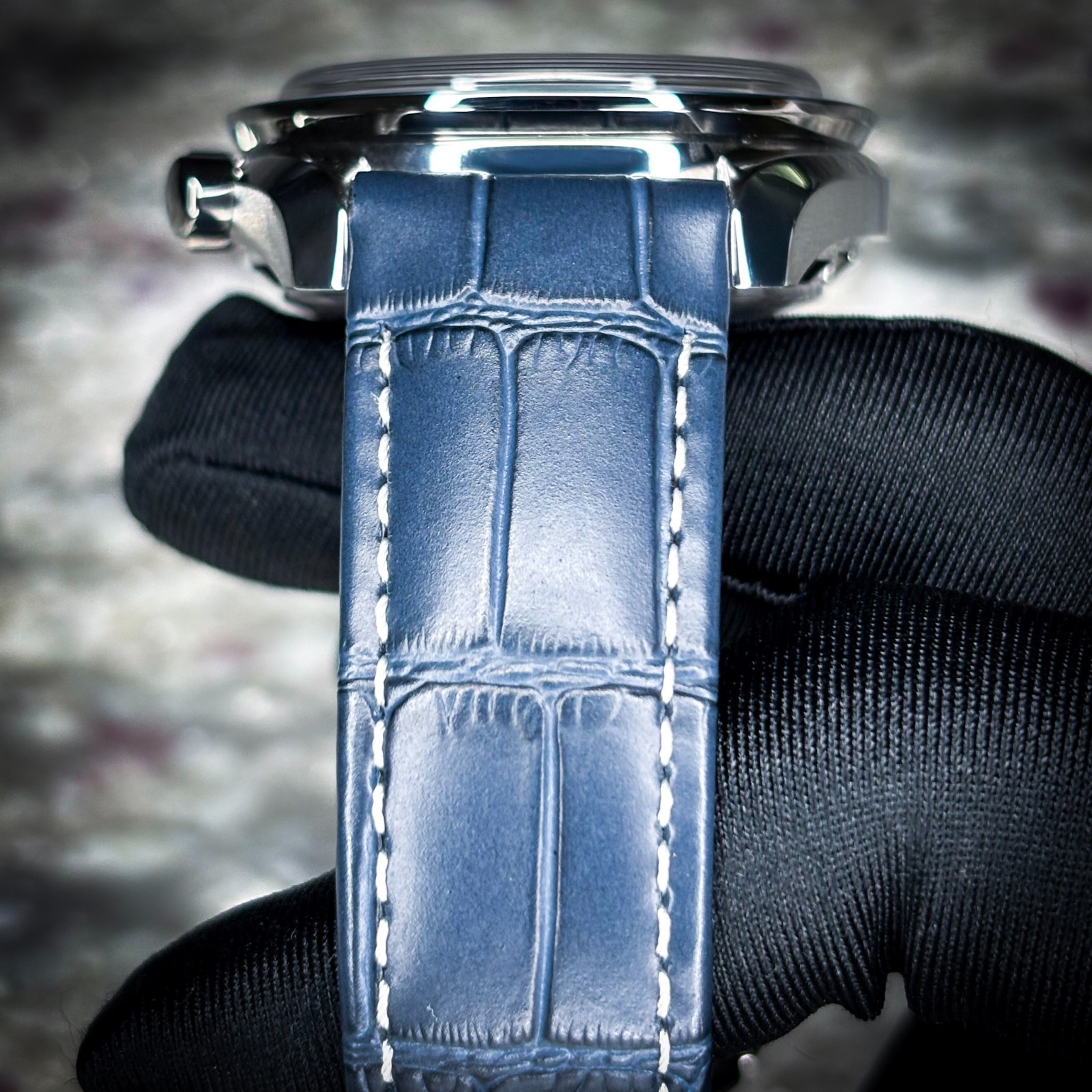 Omega Speedmaster Moonphase Blue Dial Ref 304.33.44.52.03.001 44.25mm Box/Papers