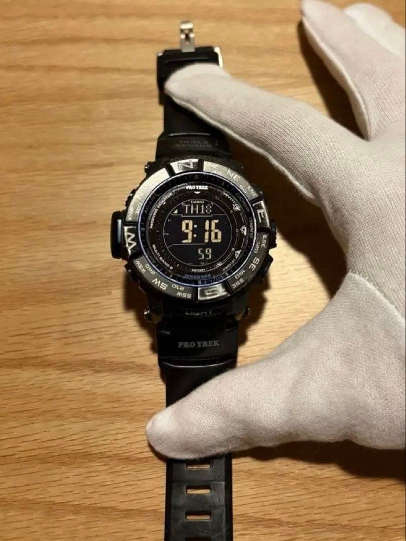 CASIO Pro Trek PRW-3500Y-1 Outdoor Watch From Japan Used