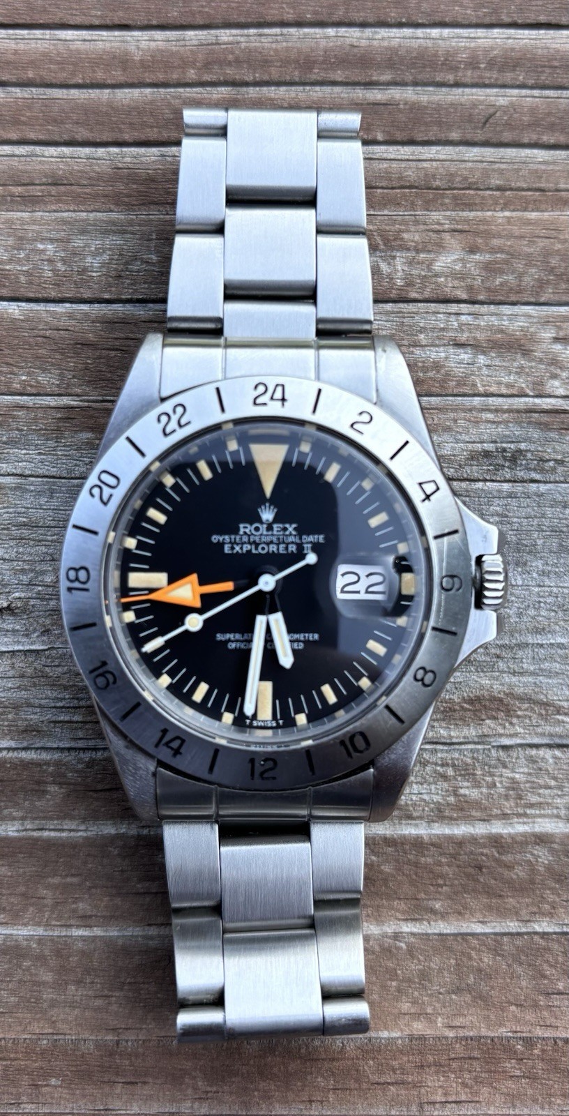 Rolex Explorer 1655 Stainless Steel Watch