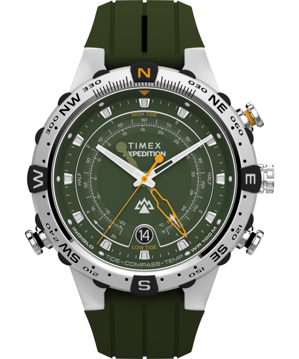 Timex Green Mens Analogue Watch Expedition North Tide/temp/compass TW2Y14400