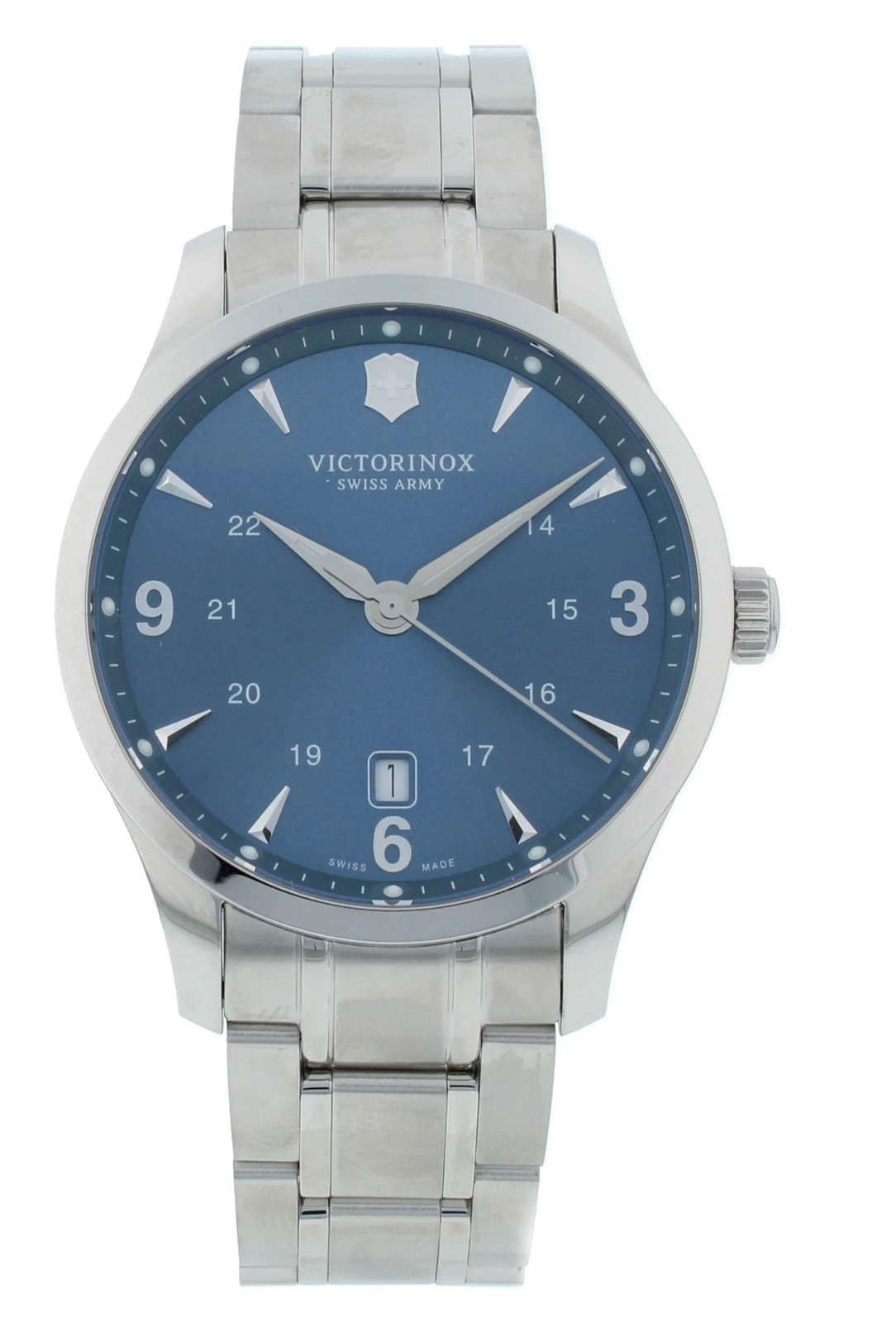 Victorinox Alliance 40mm Quartz Blue Dial Stainless Steel Men’s Watch 249111