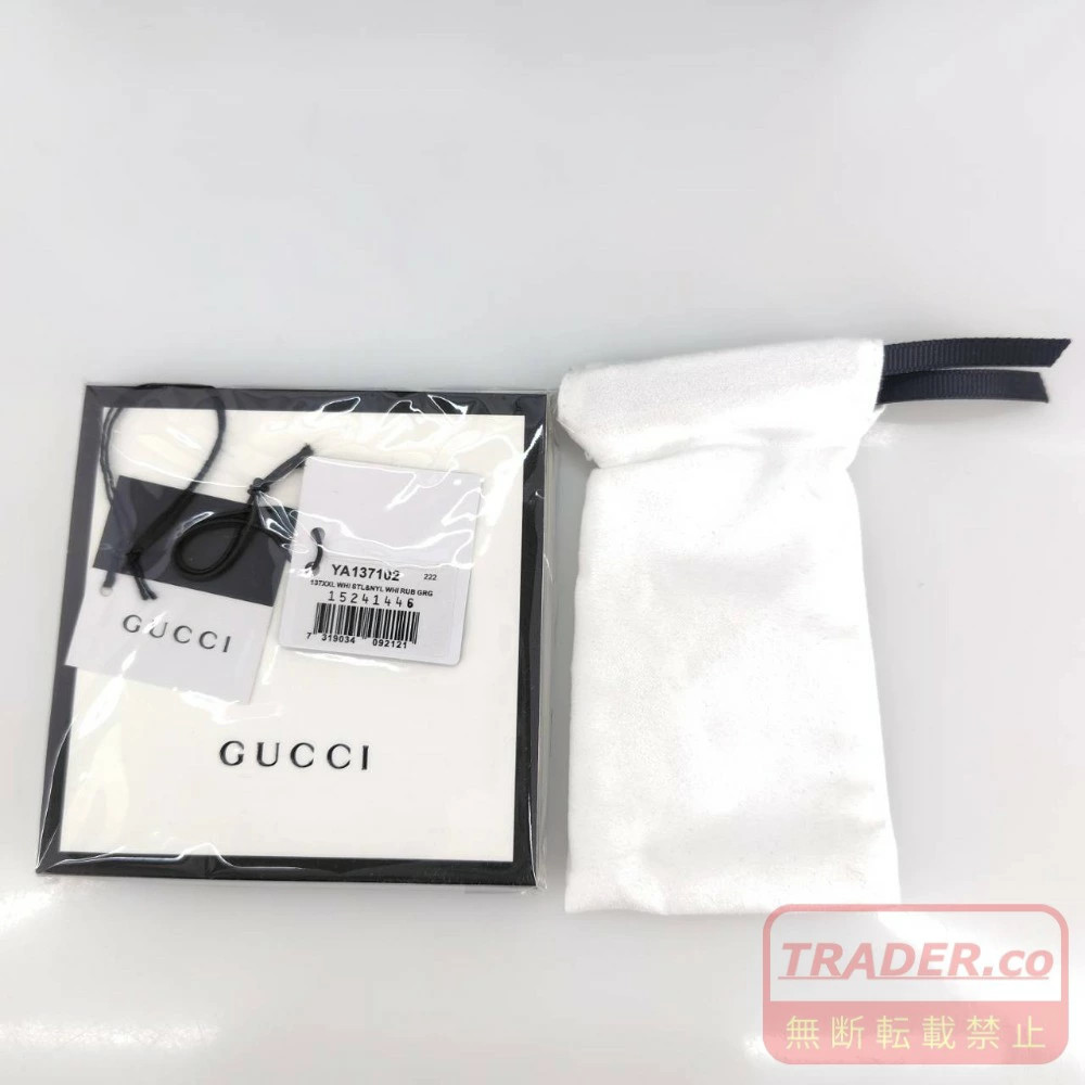 Used GUCCI Sync wristwatch silver white unisex quartz 137.1 YA137302 05w21317 Ta