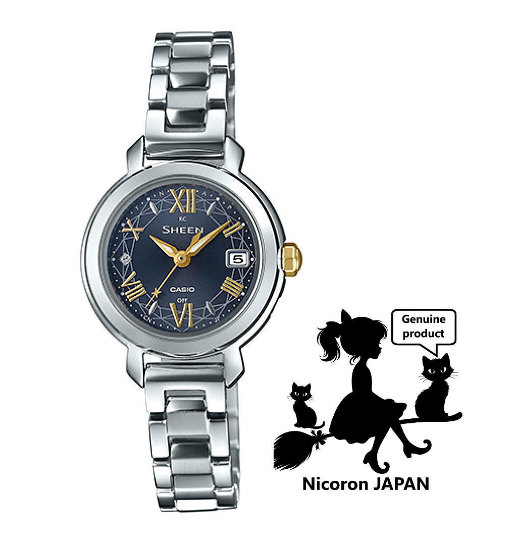 CASIO SHEEN Women’s Watch SHW-5300D-2AJF Solar powered Kawaii cute JAPAN