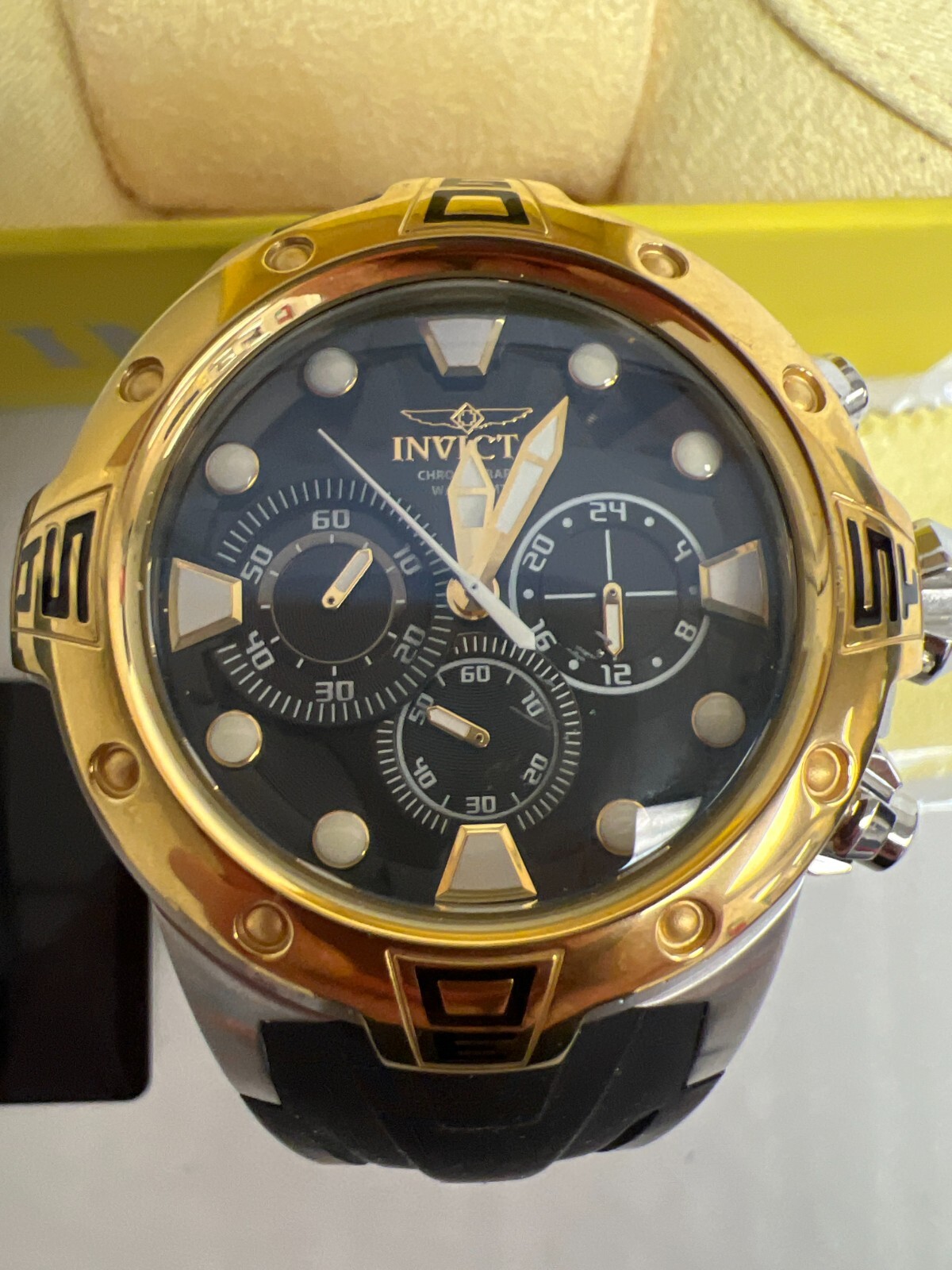 INVICTA Excursion Model 14087 Silicone Chronograph Watch 55mm