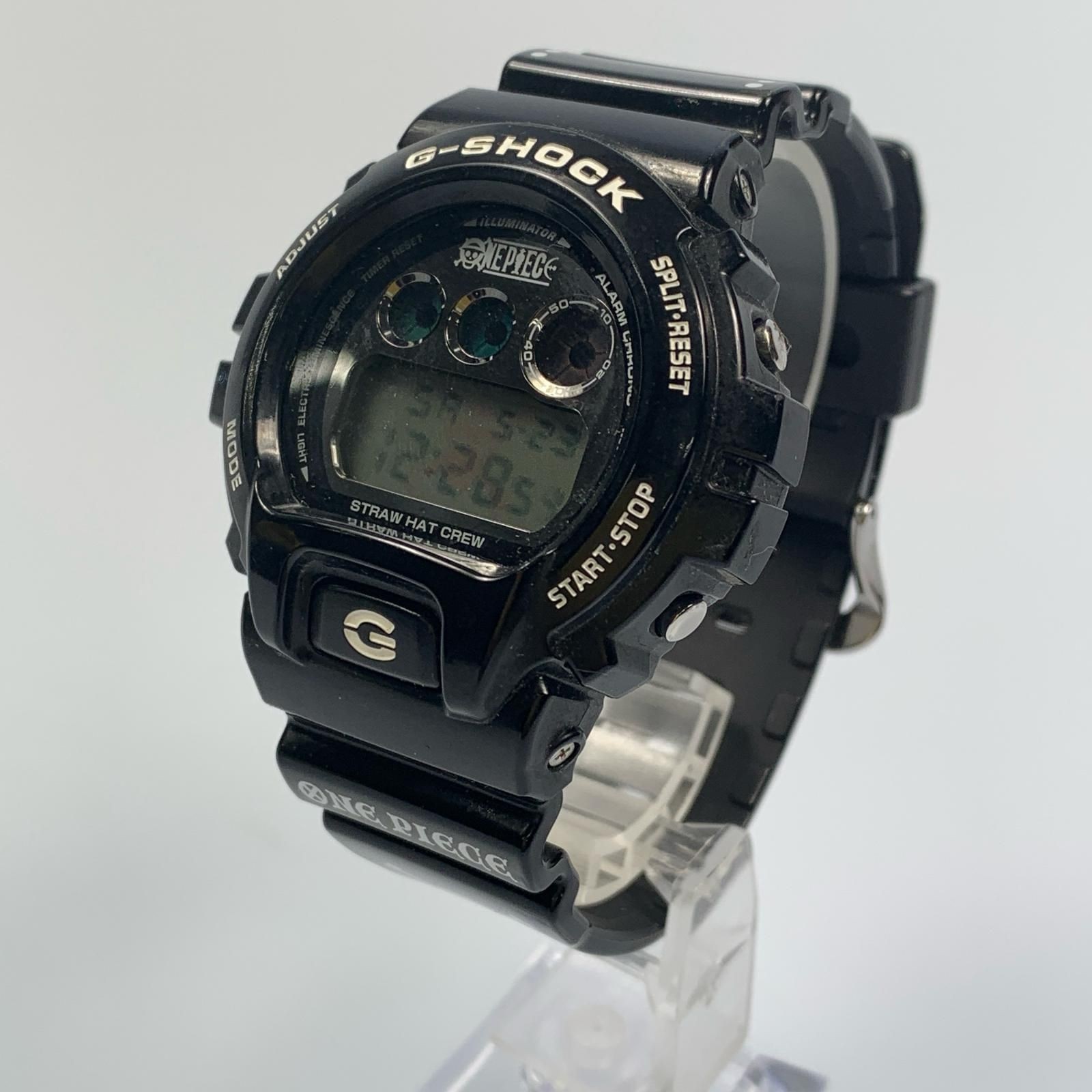 One Piece limited edition CASIO G-Shock DW-6900FS Digital Watch Used japan