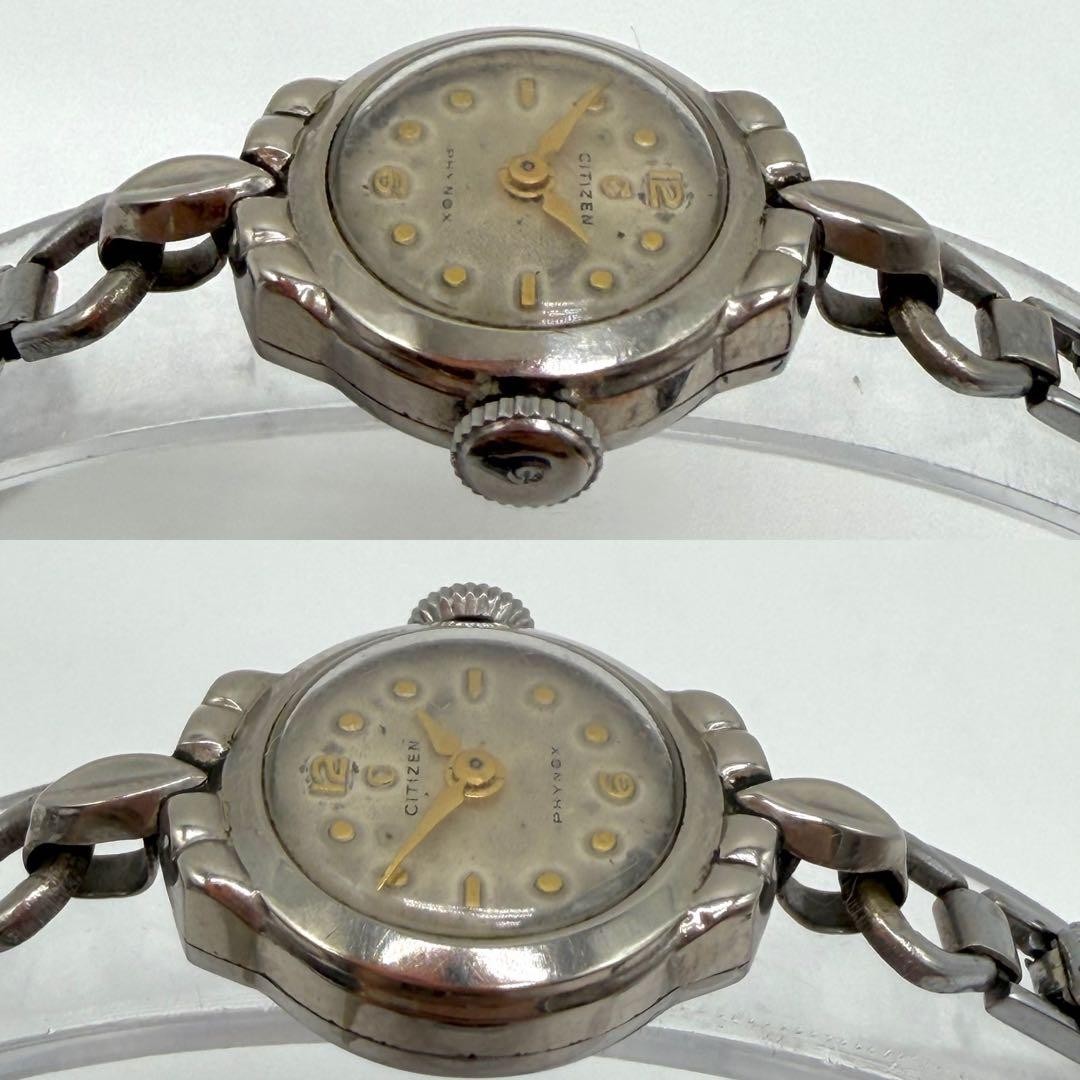 Citizen Phynox Sun Platinum Manual Wind Ladies wrist 19cm/7.5in